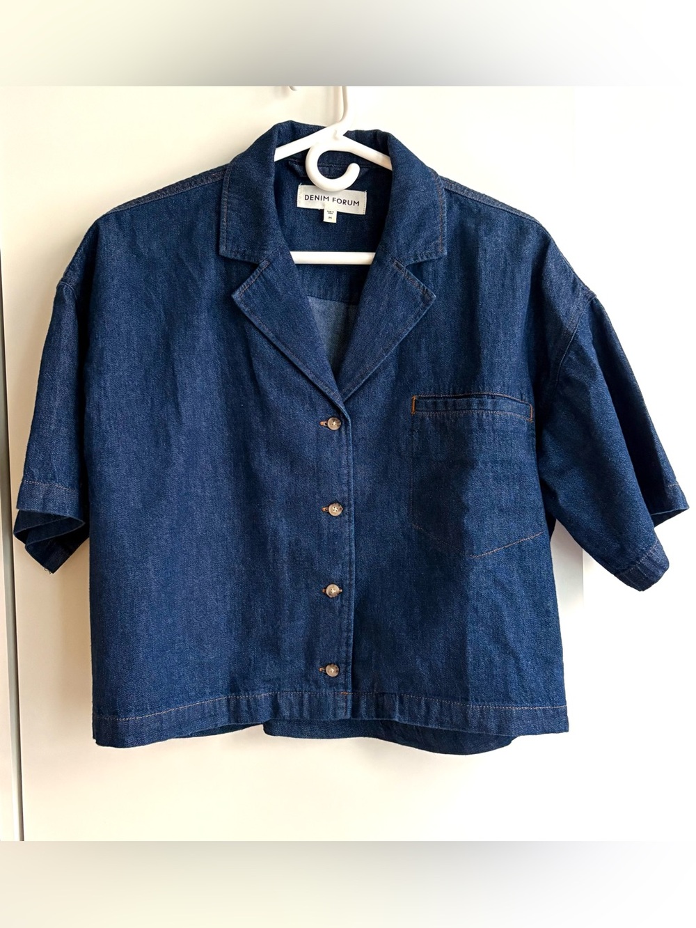 Denim Forum Boxy Denim Shirt